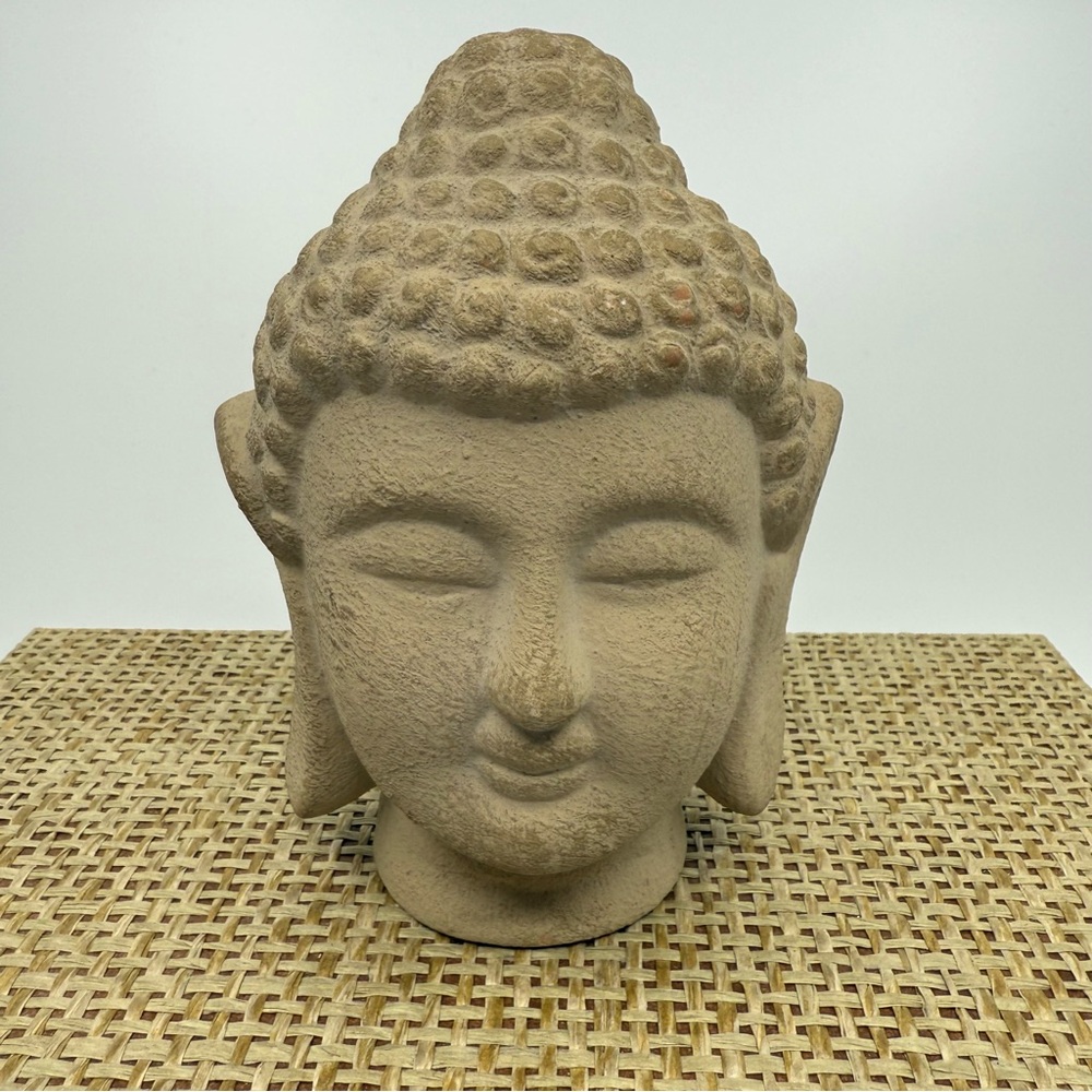 Terracotta Buddha Head